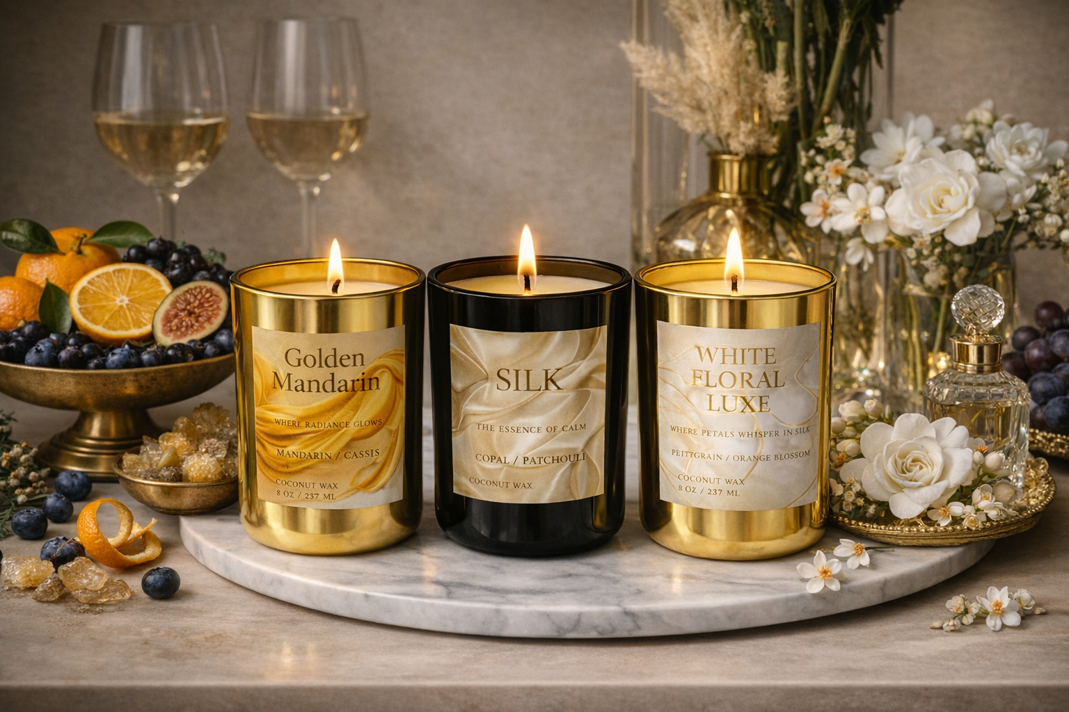 8oz Trio Set – TK Luxury Candles 8oz Trio Set – TK Luxury Candles